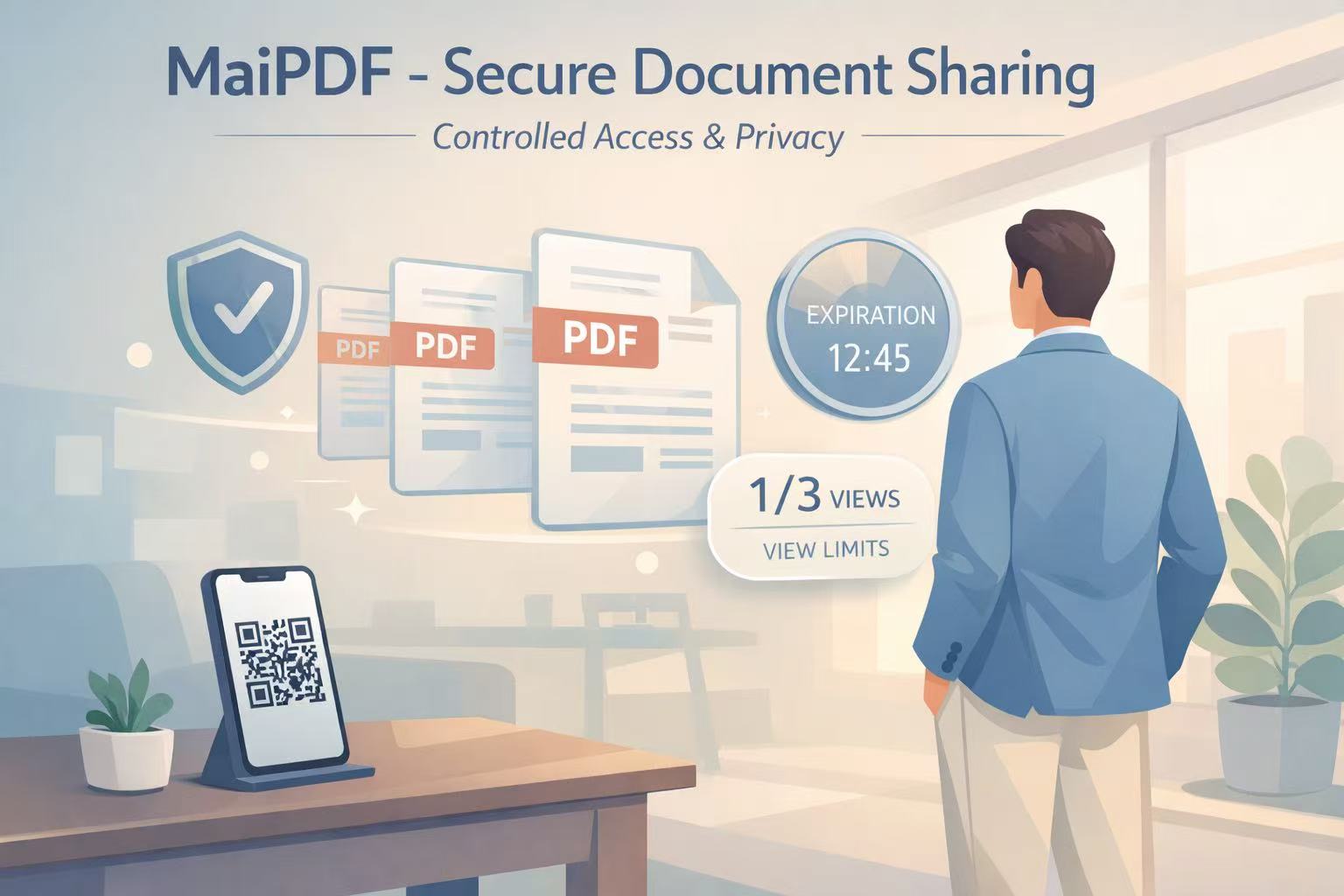 Private photo sharing link on a phone, not on social media